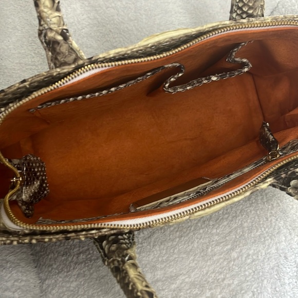 Taxidermy Python Mackie Tote Bag with Shoulder Strap - Picture 13 of 15